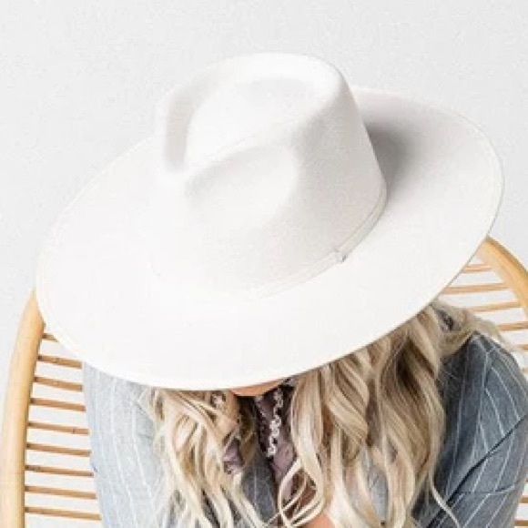 🔥LAST ONE!🔥Western Felted Fedora / Rancher Hat - Picture 4 of 9